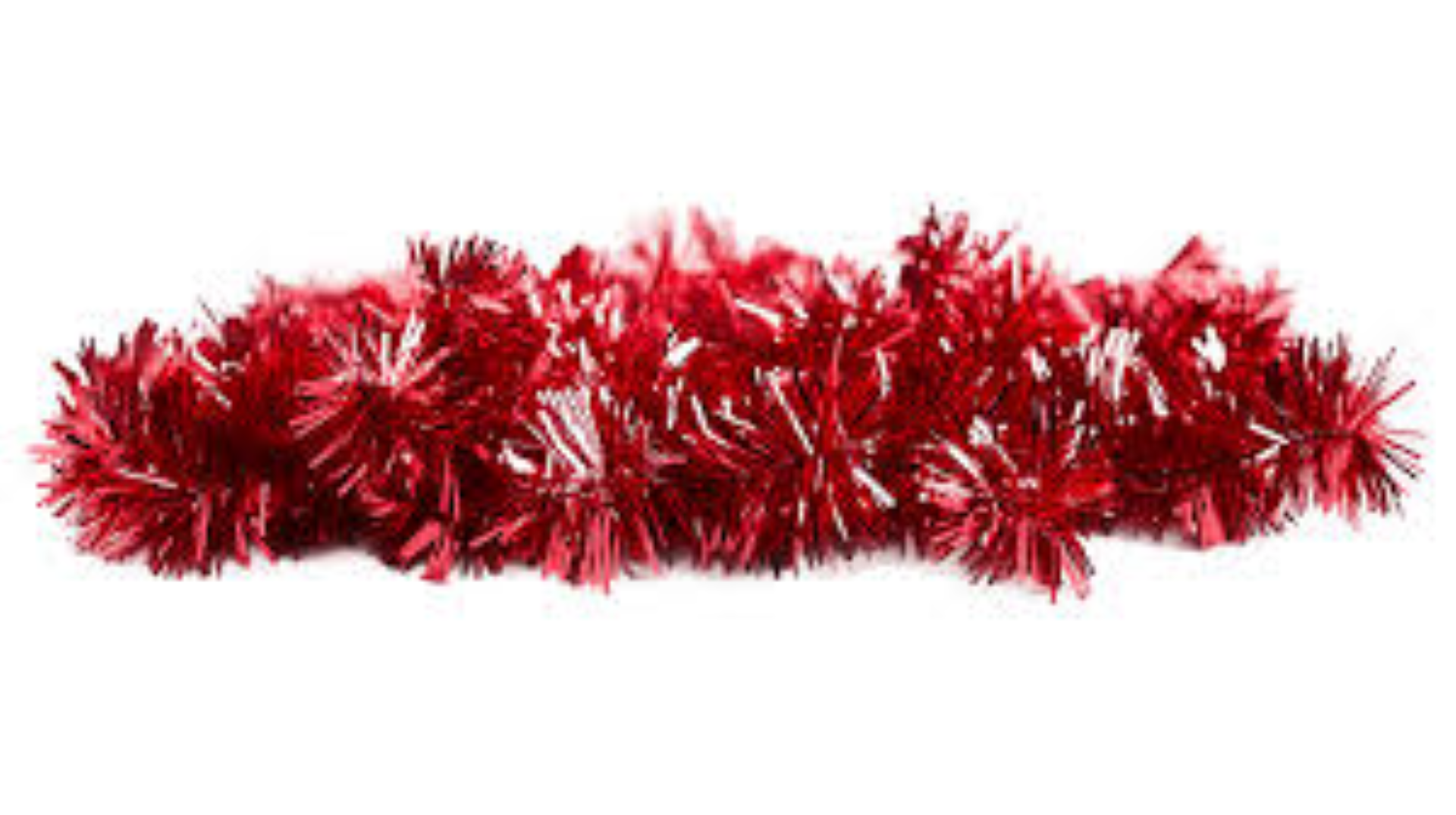CHRISTMASS TINSEL RED 162102
